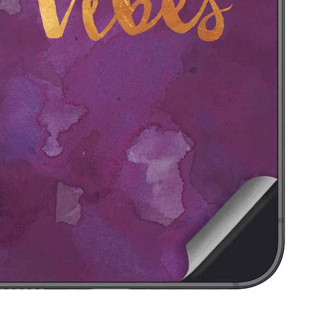 Good Vibes Galaxy S25 Skin